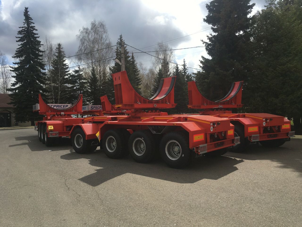 ПЕРЕВЕЗТИ 100-ТОННУЮ ТРУБУ? - ЛЕГКО НА СПЕЦПРИЦЕПе!