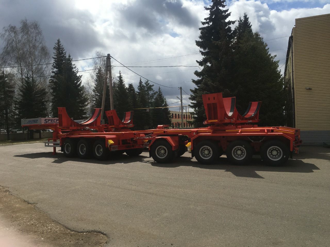 ПЕРЕВЕЗТИ 100-ТОННУЮ ТРУБУ? - ЛЕГКО НА СПЕЦПРИЦЕПе!