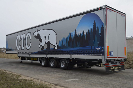Бортовые и тентовые полуприцепы Gut Trailer