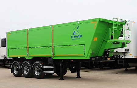 Полуприцеп-зерновоз Тонар-9594 с задней и боковой разгрузкой