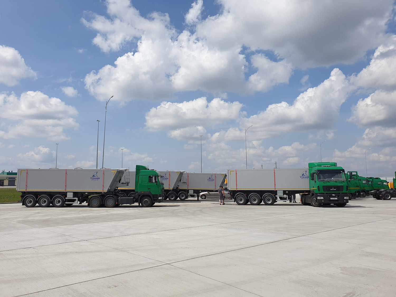 Отгружены первые четыре штуки  ТОНАР-9594