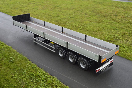 Бортовые и тентовые полуприцепы Gut Trailer