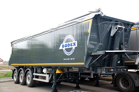 Полуприцеп самосвальный алюминиевый BODEX KIS 3WА1 35 м³ 