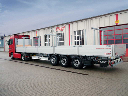 Бортовые и тентовые полуприцепы Fliegl