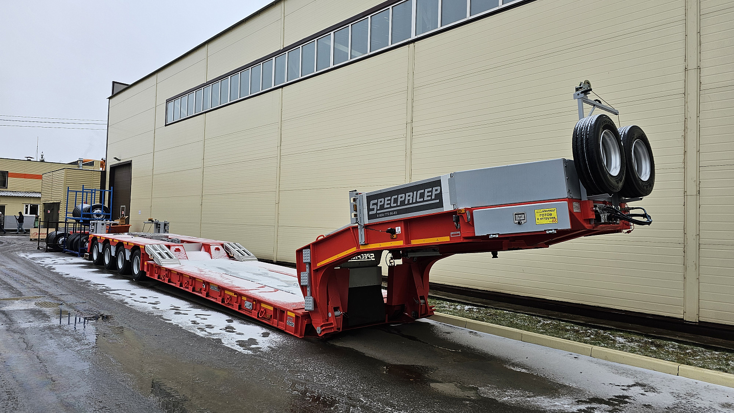 Предновогодние отгрузки полуприцепов "СПЕЦПРИЦЕП"! 